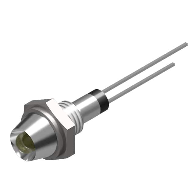 PL320-1Y01-S SLVR BOLT-IN PMI YELLOW LED