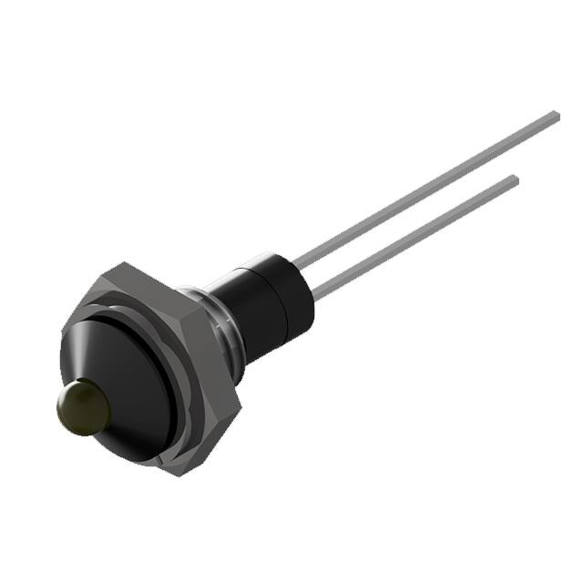 PL321-1Y01-B BLCK BOLT-IN PMI YELLOW LED