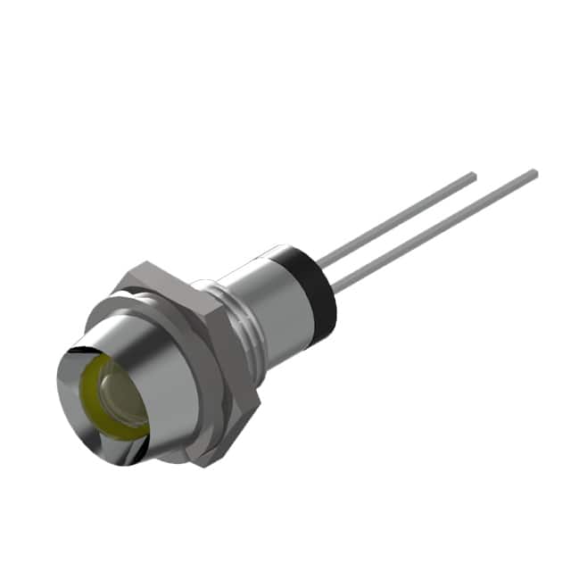 PL523-1Y01-S SLVR BOLT-IN PMI YELLOW LED