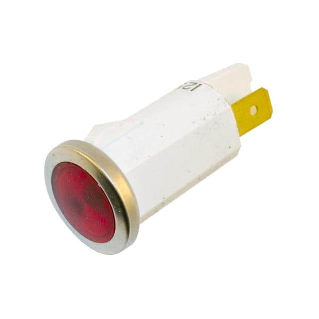 WL-1031QD1 NEON IND .50" RED 230VAC FLUSH .