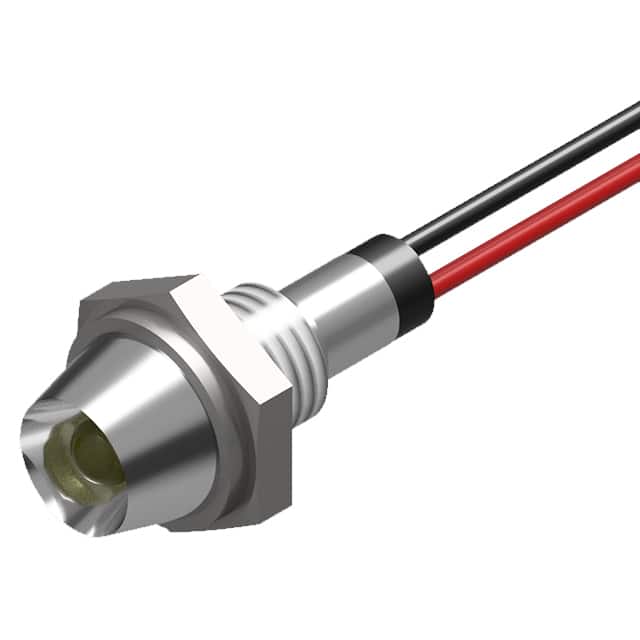 PL320-1Y01-2S SLVR BOLT-IN PMI YELLOW LED 6" W