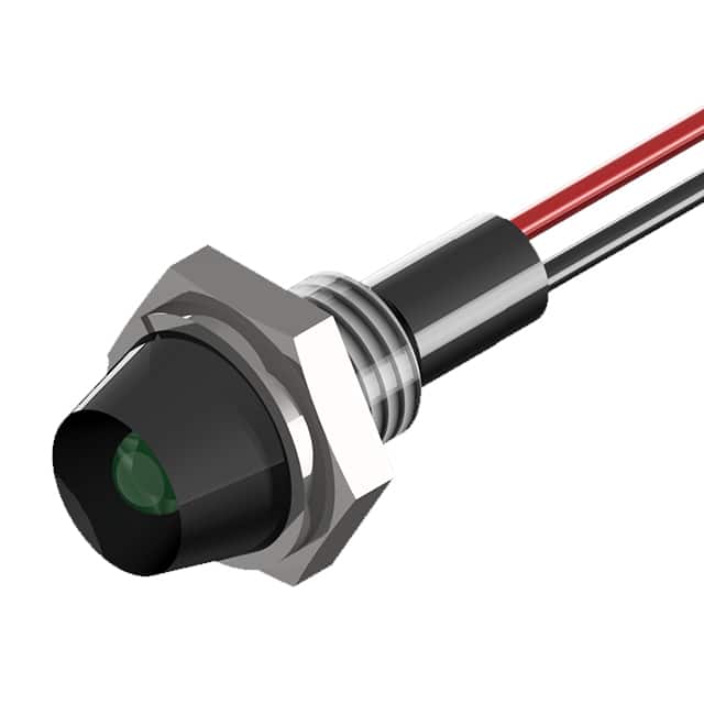 PL320-1G13-2B BLCK BOLT-IN PMI GREEN LED 6" WR