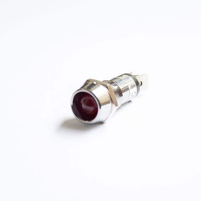 LM2-8-1-R LED INDICATOR 8MM - RED, SCREW
