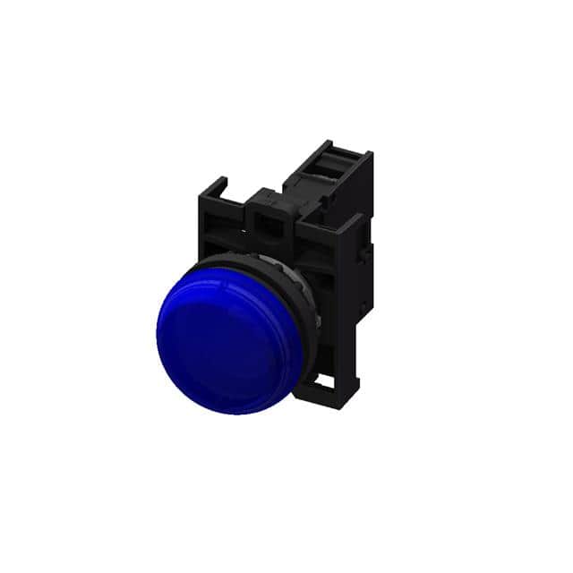 M22L-FSF-E230-BL PILOT-FLAT-LED-BLUE