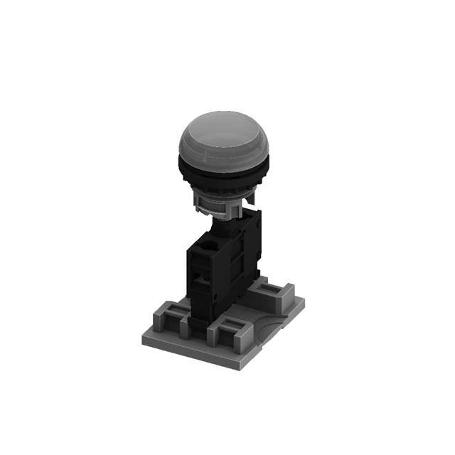 M22L-FSB-E30-W PILOT-FLAT-LED-WHTE