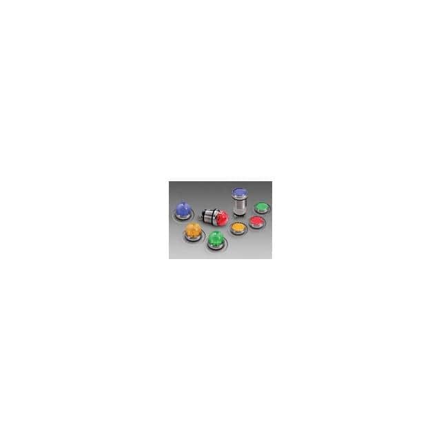 556-3172-811F LARGE RED DOMED PMI 72V DC