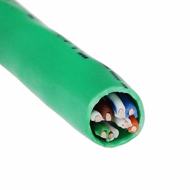 7131806 CABLE CAT6 8COND 24AWG GRN 1000'