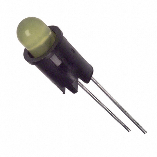 5101H7 LED YELLOW 1/4" HOLE PANEL MOUNT