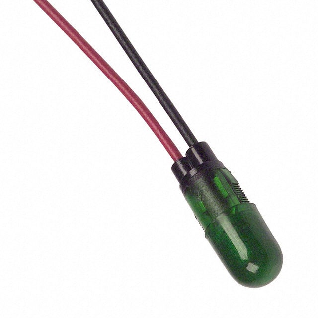 5210F5 LED GREEN 3/16" HOLE PANEL MOUNT