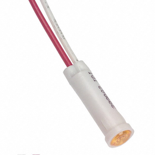 3990A3 LED AMBER 7/32" HOLE PNL MNT