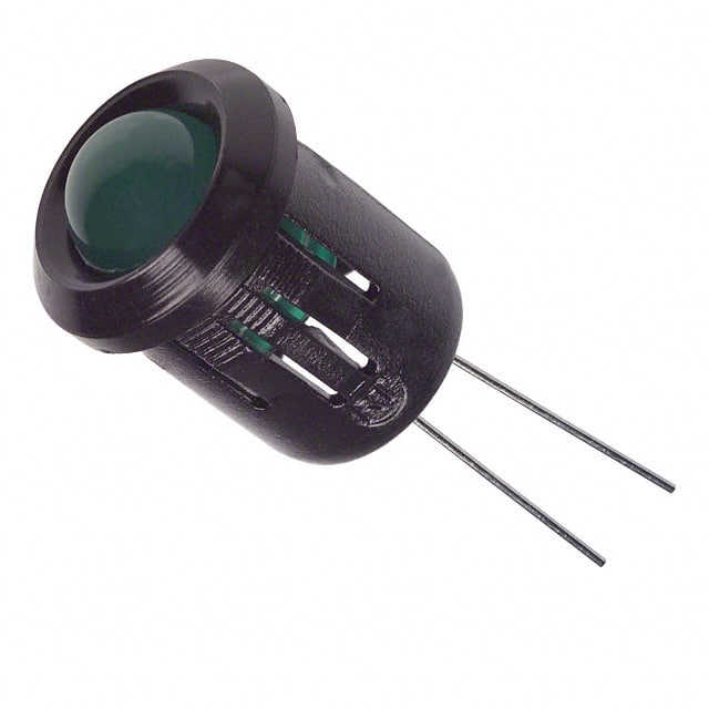 SSI-LXH8080GD LED 8MM GREEN DIFF PANEL MOUNT
