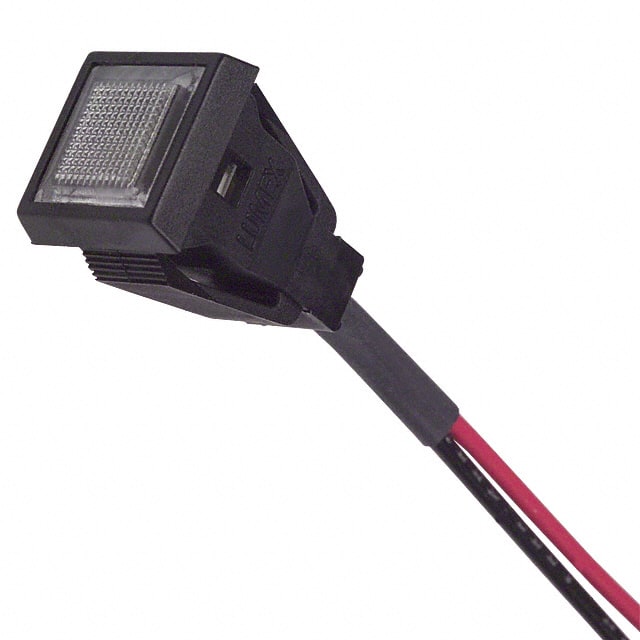 SSI-LXMP5011SRC150 LED 12MMSQR SUPREDCLR 6"LD PNLMT