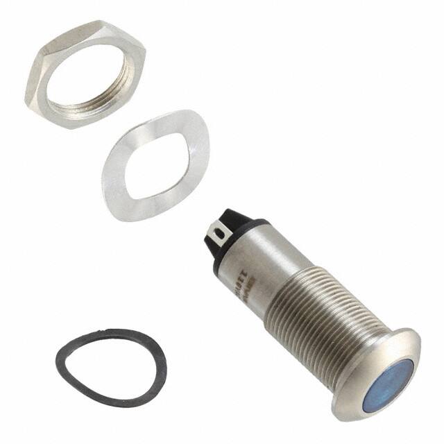 PM5-S17B110AC PANEL MOUNT ASSEM BLUE, 12.7MM
