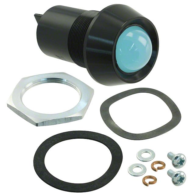 PM5-A20B110V PANEL MOUNT ASSEM 25.4MM BLUE