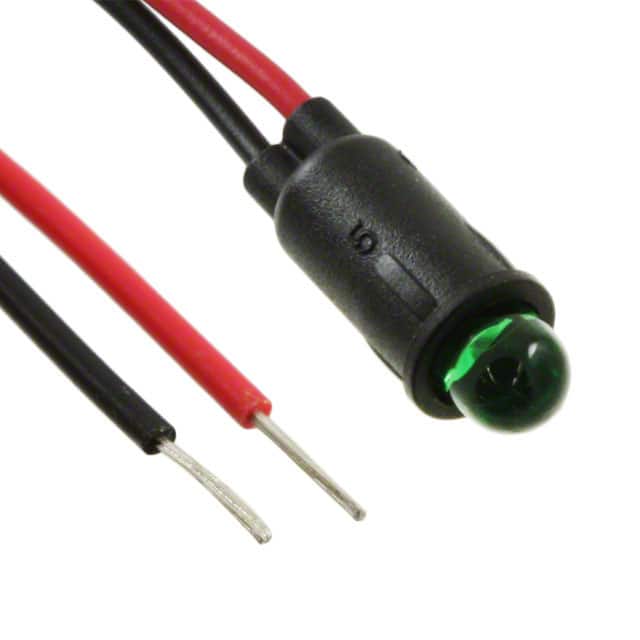 PM5GTW12.0 PNL MNT GREEN 20MA W/WIRE 12"