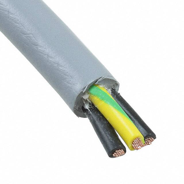80060 SL005 CABLE 3COND 12AWG SLATE 100'