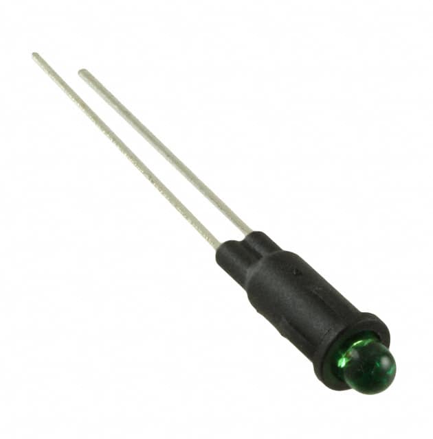 PM3PGT PNL MNT W/ WIRE 555NM 10MCD GRN