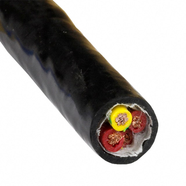 85604 BK005 CABLE 4COND 16AWG BLACK 100'