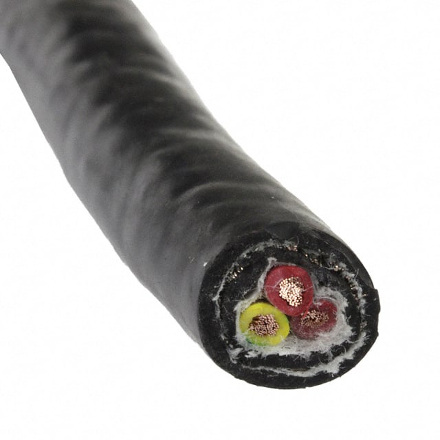 85803CY BK199 CABLE 3COND 18AWG BLK SHLD 100'