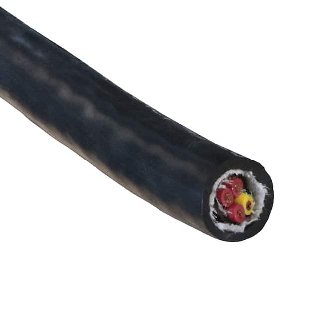 85004CY BK005 CABLE 4COND 20AWG BLK SHLD 100'