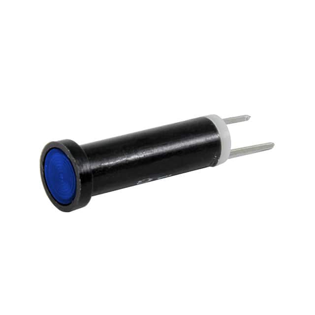 44-NKB2-NBO PMI LED .250" FLUSH 2V BLUE