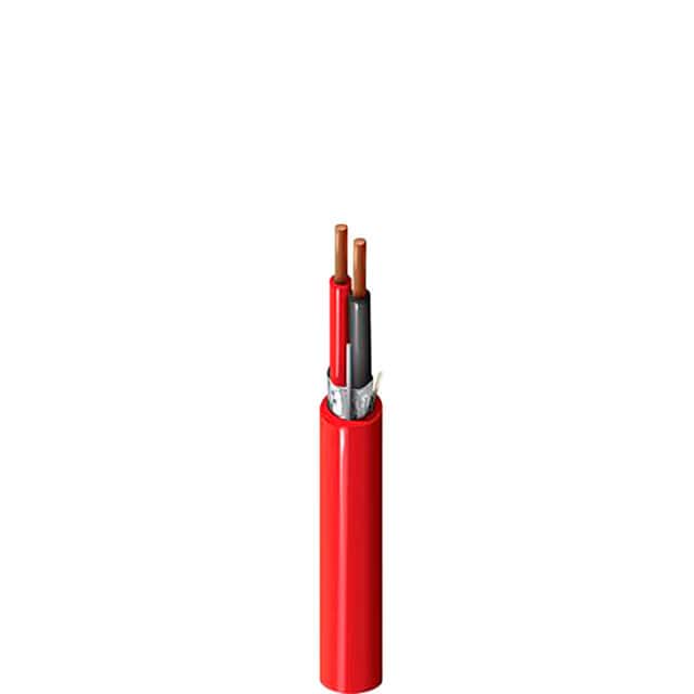 5320FL 002U500 CABLE 2COND 18AWG RED SHLD 500'