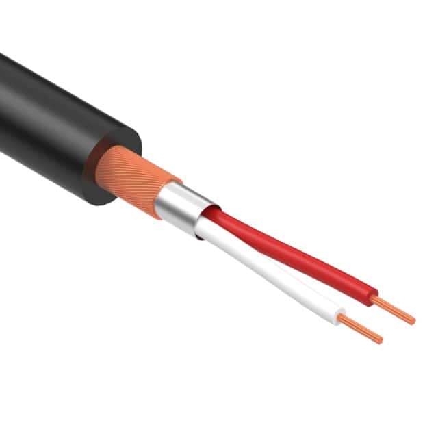 30-00177 CABLE 2COND 28AWG BLK SHLD 502'