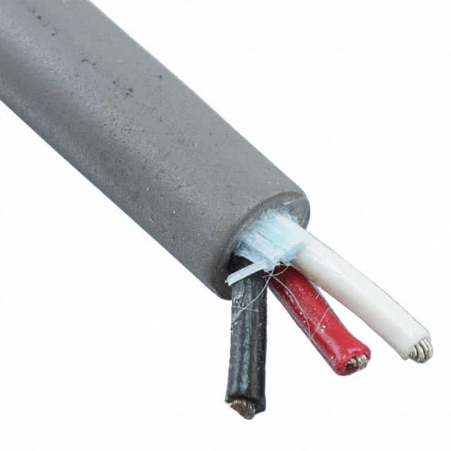86303 SL005 CABLE 3COND 22AWG SLATE 100'