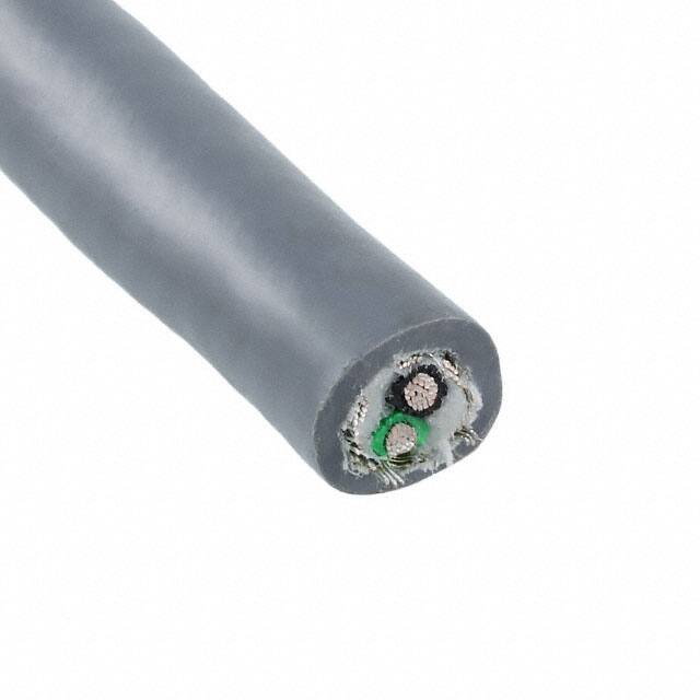 80114 SL005 CABLE 2CON 22AWG SLATE SHLD 100'