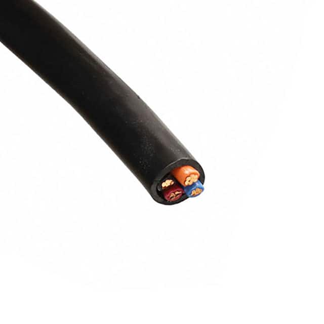 M3904 BK005 CABLE 4COND 10AWG SLATE 100'
