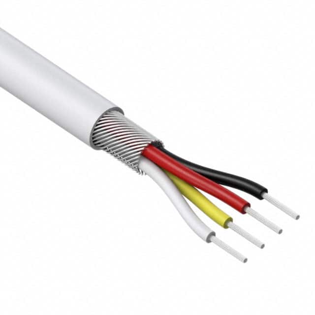 30-00218 CABLE 4COND 32AWG WHT SHLD 1000'