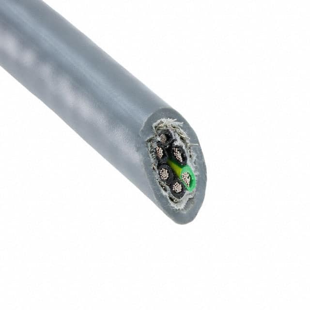 80123 SL005 CABLE 6CON 20AWG SLATE SHLD 100'