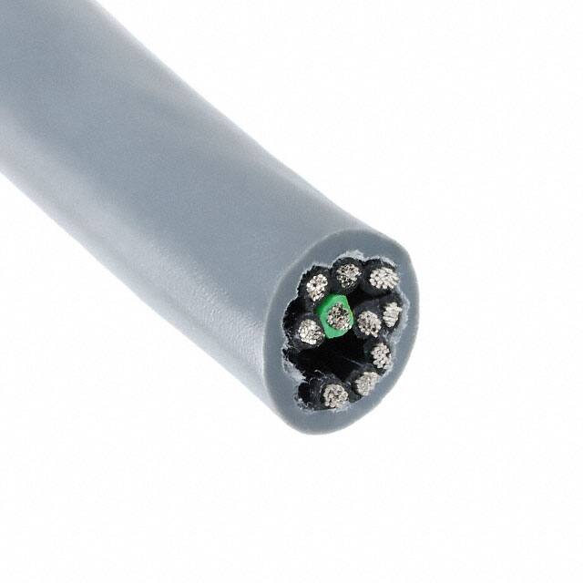 80019 SL005 CABLE 10COND 22AWG SLATE 100'