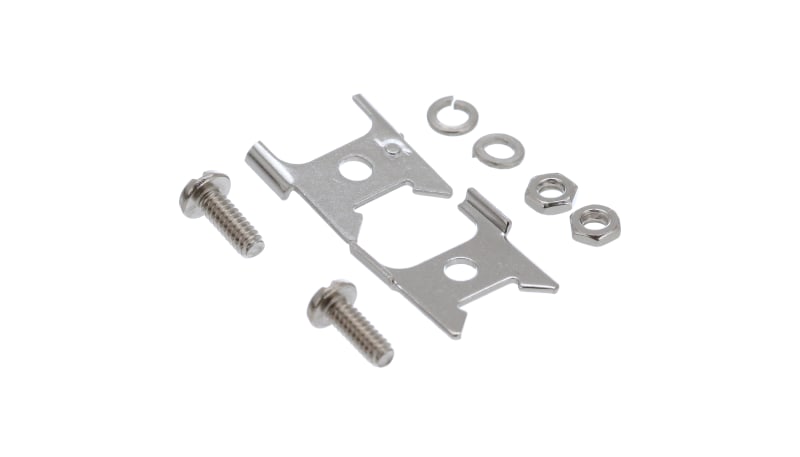 D110278-4 Spring plate accessory for D-Sub connectors. Supports 9 to 37 positions with 4-40 hardware included.