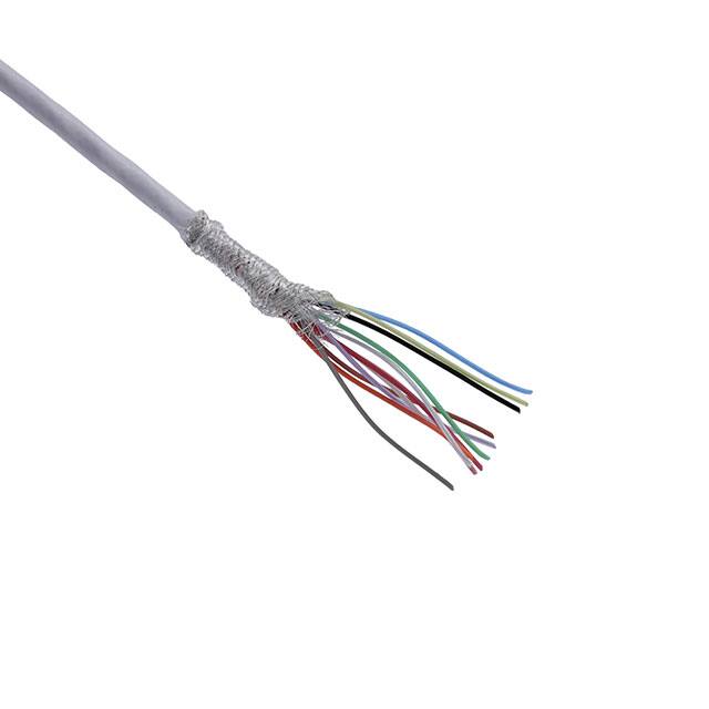 TAU-2619,12-A CABLE 12COND 26AWG WHT SHLD 100'