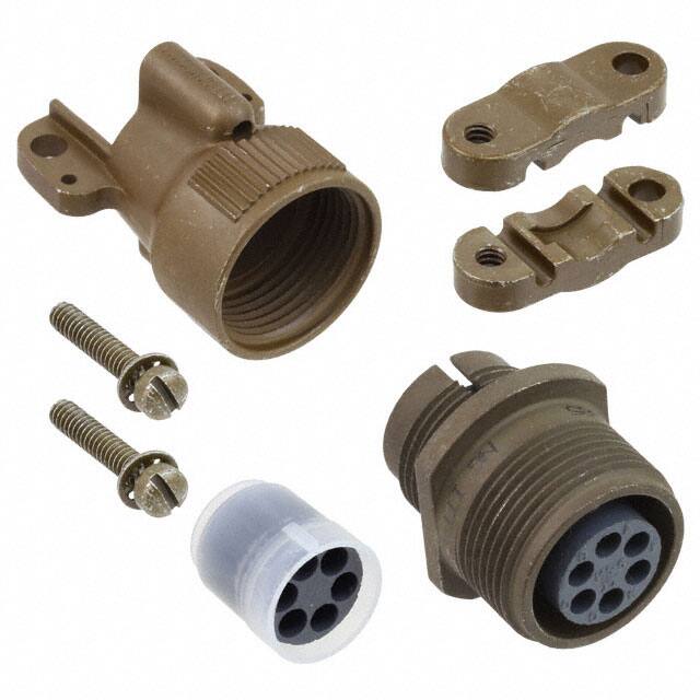 MS3101F14S-6S CONN RCPT FMALE 6P SOLDER CUP