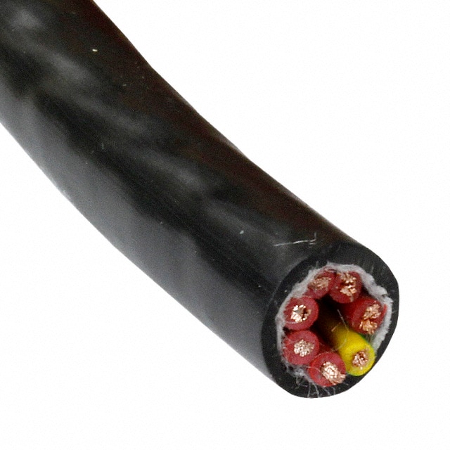 85007 BK002 CABLE 7COND 20AWG BLACK 500'