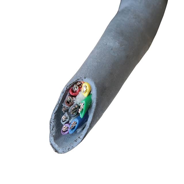77114 SL005 CABLE 9CON 22AWG SLATE SHLD 100'