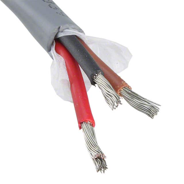 77039 SL005 CABLE 3COND 14AWG SLATE 100'