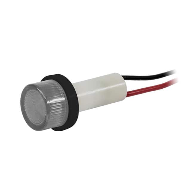 461W-RAG24H-CWO PMI LED .250" CYLINDRICAL 24V WI