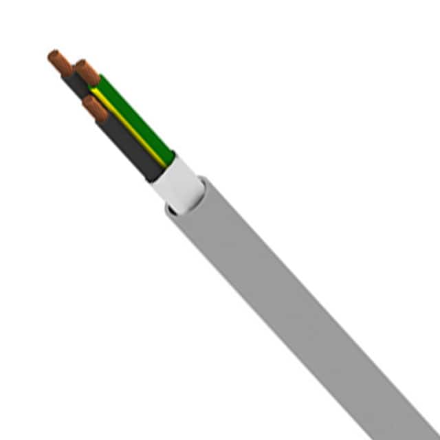 73203W 0081000 CABLE 3COND 12AWG GRAY 1000'