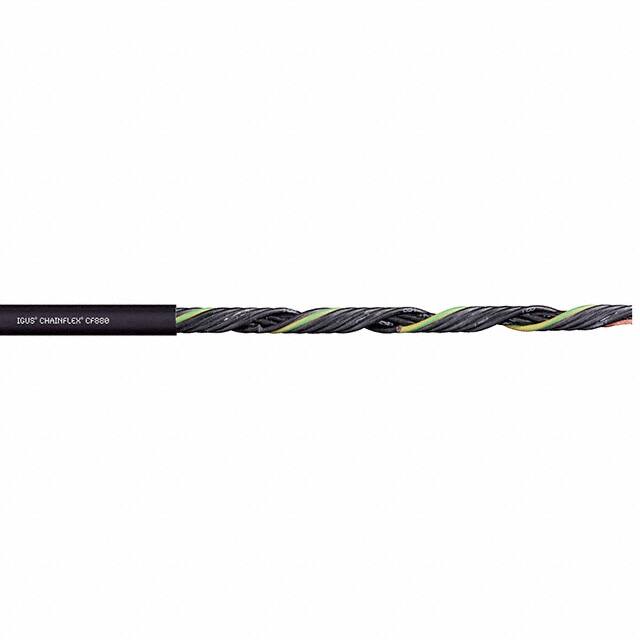 CF880-07-03 CABLE 3COND 18AWG BLACK FEET