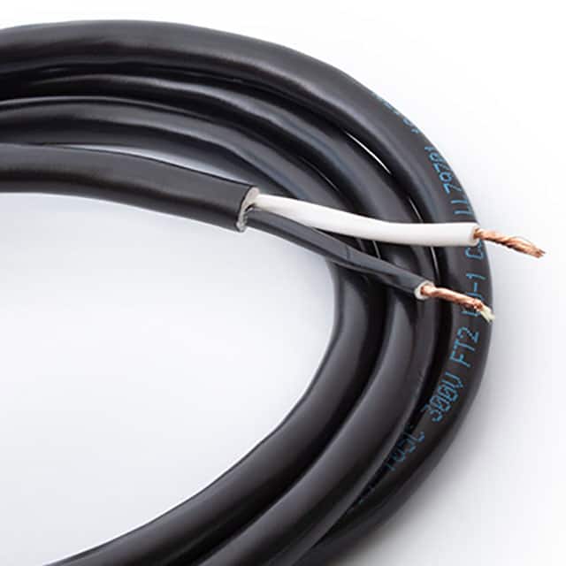 86060190 CABLE 2COND 18AWG BLACK