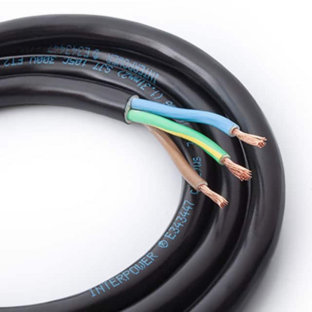 86060020 CABLE 3COND 16AWG BLACK