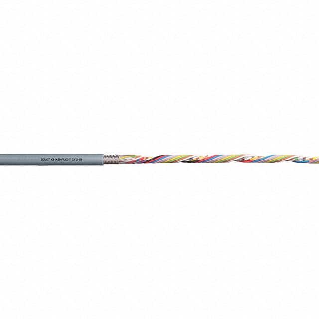 CF240-02-24 CABLE 24CON 24AWG GRAY SHLD FEET