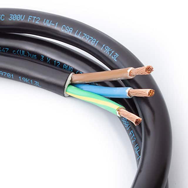 86060040 CABLE 3COND 12AWG BLACK