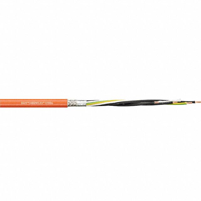 CF886-60-04 CABLE 4COND 10AWG ORG SHLD 1=1FT