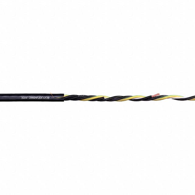 CF30-100-04 CABLE 4COND 8AWG BLACK FEET