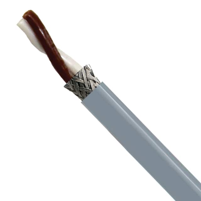 3150234 CABLE 2COND 22AWG GRY SHLD 1=1FT