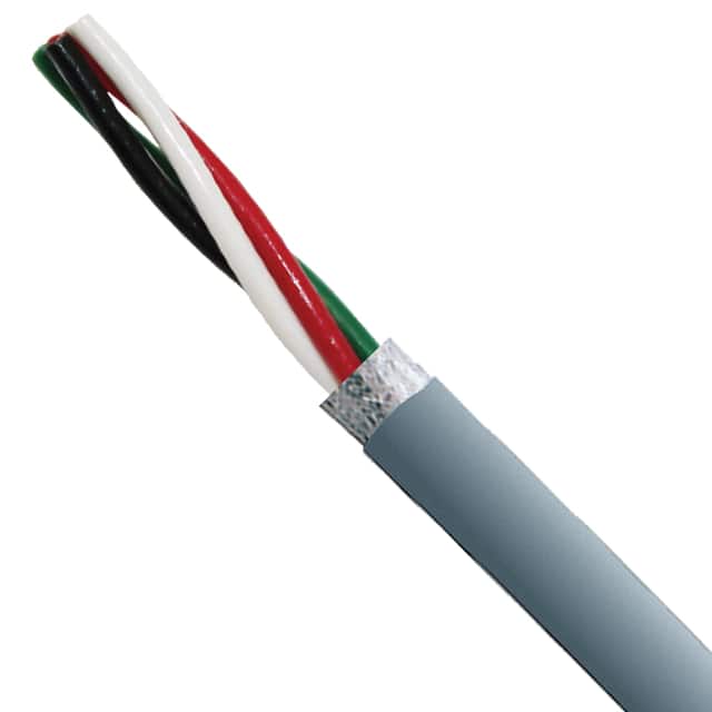 37102404 CABLE 4COND 24 AWG GRAY 1=1FT